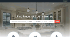 Desktop Screenshot of findfrederickcountyhomes.com